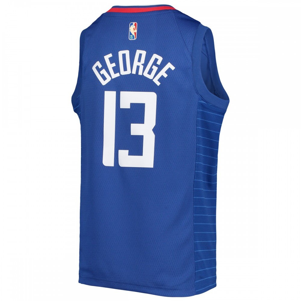 Paul George LA Clippers Youth 2021/22 Diamond Swingman Jersey - Icon Edition - Royal-Pro Kit Vault | Brand New 26/27 Sports Jerseys